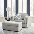  Benchcraft Evansley 54503U1 Oversized Chair and Ottoman IMAGE 2