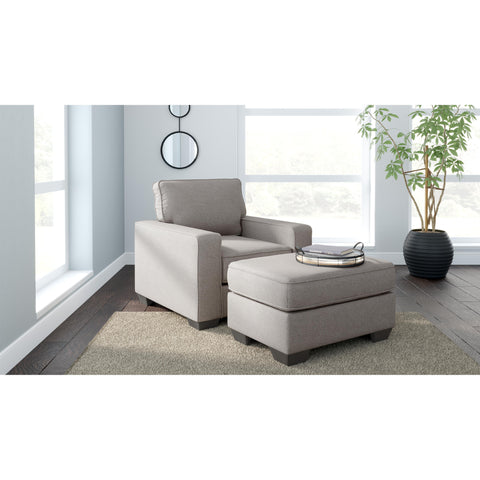  Signature Design by Ashley Greaves 55104U4 Chair and Ottoman IMAGE 1