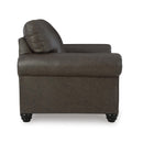 Benchcraft Roxmere Stationary Leather Look Chair 5550320 IMAGE 3