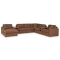 Signature Design by Ashley Modmax 92102S47 8 pc Sectional with Chaise and Audio Consoles IMAGE 1