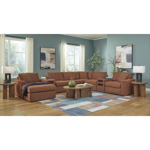  Signature Design by Ashley Modmax 92102S47 8 pc Sectional with Chaise and Audio Consoles IMAGE 3