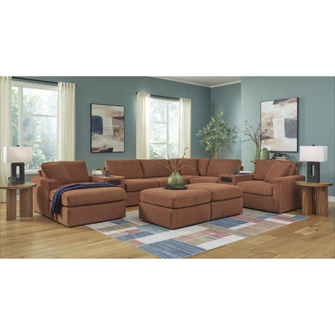  Signature Design by Ashley Modmax 92102S47 8 pc Sectional with Chaise and Audio Consoles IMAGE 5