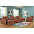  Signature Design by Ashley Modmax 92102S49 5 pc Double Chaise with Audio Consoles IMAGE 3