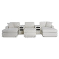  Signature Design by Ashley Modmax 92103S49 5 pc Double Chaise with Audio Consoles IMAGE 2