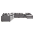  Signature Design by Ashley Modmax 92104S48 8 pc Sectional with Audio System and Chaise IMAGE 1