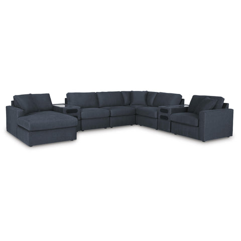  Signature Design by Ashley Modmax 92121S47 8 pc Sectional with Chaise and Audio Consoles IMAGE 1