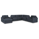  Signature Design by Ashley Modmax 92121S47 8 pc Sectional with Chaise and Audio Consoles IMAGE 1