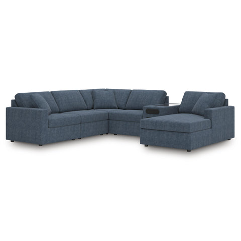  Signature Design by Ashley Modmax 92121S51 6 pc Sectional with Audio System and Chaise IMAGE 1