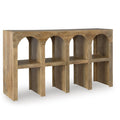  Signature Design by Ashley Luzmanacy A4000664 Console Sofa Table IMAGE 1