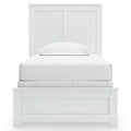  Signature Design by Ashley Bostwick Shoals B139B41 Twin Panel Bed IMAGE 2
