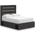  Signature Design by Ashley Hollivern PCB2108B15 Full Panel Storage Bed IMAGE 1