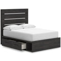  Signature Design by Ashley Hollivern PCB2108B16 Full Panel Bed with Storage IMAGE 2