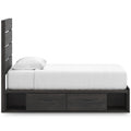  Signature Design by Ashley Hollivern PCB2108B17 Twin Panel Storage Bed IMAGE 4