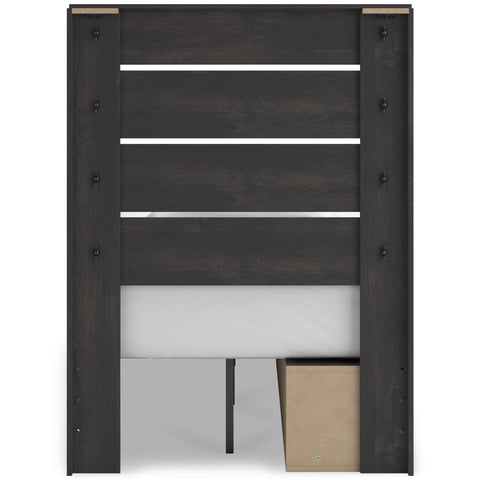  Signature Design by Ashley Hollivern PCB2108B17 Twin Panel Storage Bed IMAGE 5