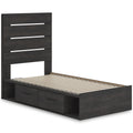  Signature Design by Ashley Hollivern PCB2108B17 Twin Panel Storage Bed IMAGE 6