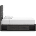  Signature Design by Ashley Hollivern PCB2108B18 Twin Panel Bed with Storage IMAGE 4