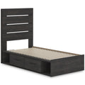  Signature Design by Ashley Hollivern PCB2108B18 Twin Panel Bed with Storage IMAGE 6
