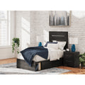 Signature Design by Ashley Hollivern PCB2108B18 Twin Panel Bed with Storage IMAGE 7