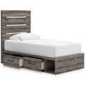  Signature Design by Ashley Graystorm PCB2405B18 Twin Panel Storage Bed IMAGE 2