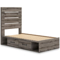  Signature Design by Ashley Graystorm PCB2405B18 Twin Panel Storage Bed IMAGE 7