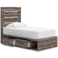  Signature Design by Ashley Graystorm PCB2405B19 Twin Panel Bed with Storage IMAGE 2
