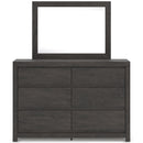 Signature Design by Ashley Fraluna 6-Drawer Dresser with Mirror PCB3370-31/PCB3370-36 IMAGE 3