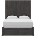  Signature Design by Ashley Fraluna PCB3370B4 Queen Panel Storage Bed IMAGE 3