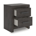  Signature Design by Ashley Prendonea B3789-92 Two Drawer Night Stand IMAGE 2