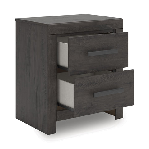  Signature Design by Ashley Prendonea B3789-92 Two Drawer Night Stand IMAGE 2