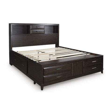  Signature Design by Ashley Vanmore B479B6 King Storage Bed IMAGE 1