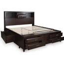  Signature Design by Ashley Vanmore B479B6 King Storage Bed IMAGE 2
