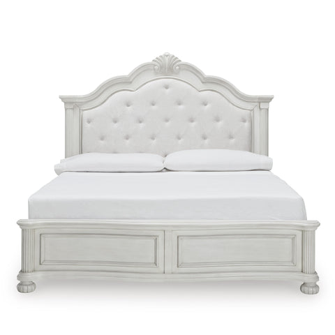  Benchcraft Montelaine B795B6 King Upholstered Panel Bed IMAGE 2