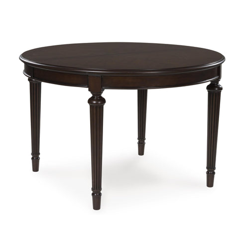  Signature Design by Ashley Lavinton D764-35 Oval Dining Room Extension Table IMAGE 2