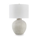  Signature Design by Ashley Calbert L235824 Poly Table Lamp IMAGE 1