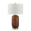  Signature Design by Ashley Farberman L430864 Glass Table Lamp IMAGE 1