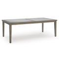  Signature Design by Ashley Rainier Ranch P701-625 Rectangular Dining Table with Umbrella Option IMAGE 1