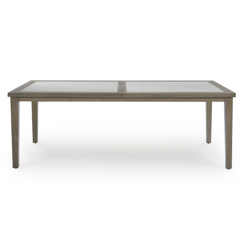  Signature Design by Ashley Rainier Ranch P701-625 Rectangular Dining Table with Umbrella Option IMAGE 2