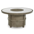  Signature Design by Ashley Rainier Ranch P701-776 Round Fire Pit Table IMAGE 3