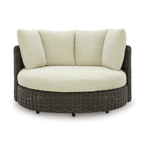  Signature Design by Ashley Kimora P711-810 Swivel Lounge Chair with Cushion IMAGE 2