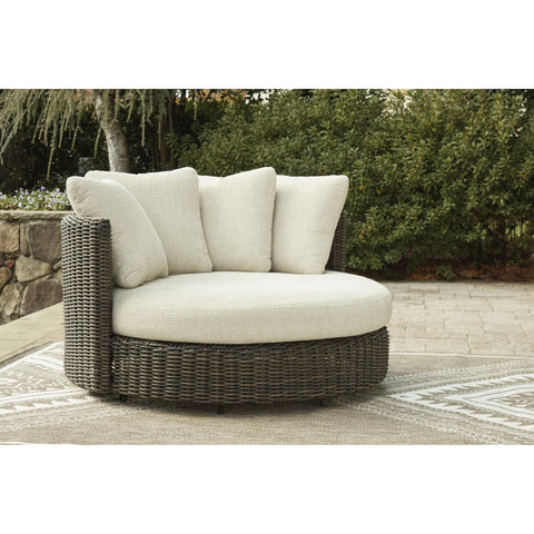  Signature Design by Ashley Kimora P711-810 Swivel Lounge Chair with Cushion IMAGE 4