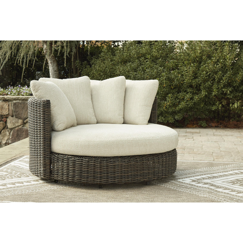  Signature Design by Ashley Kimora P711-810 Swivel Lounge Chair with Cushion IMAGE 4
