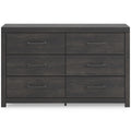  Signature Design by Ashley Hollivern PCB2108-31 Six Drawer Dresser IMAGE 3