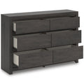  Signature Design by Ashley Fraluna PCB3370-31 Six Drawer Dresser IMAGE 2