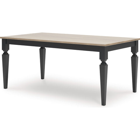  Signature Design by Ashley Brenkerton PCD591-25 Rectangular Dining Room Table IMAGE 1