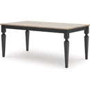  Signature Design by Ashley Brenkerton PCD591-25 Rectangular Dining Room Table IMAGE 1