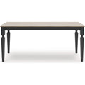  Signature Design by Ashley Brenkerton PCD591-25 Rectangular Dining Room Table IMAGE 2