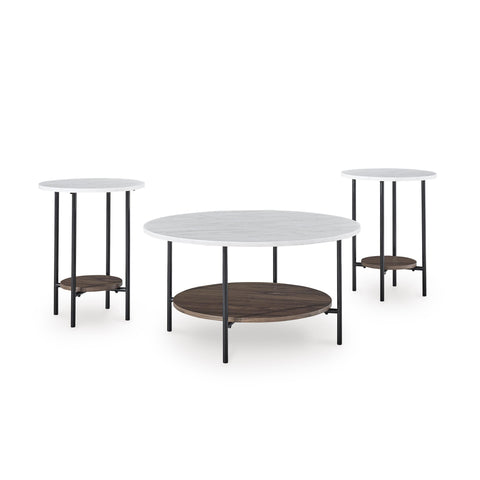  Signature Design by Ashley Wrenwich T167-13 Occasional Table Set IMAGE 1
