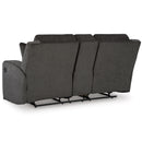 Signature Design by Ashley Kanlow Reclining Fabric Loveseat with Console 3860794C IMAGE 4