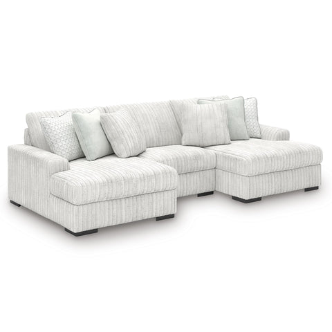  Signature Design by Ashley Stupendous 25903S4 3 pc Sectional with Double Chaise IMAGE 1