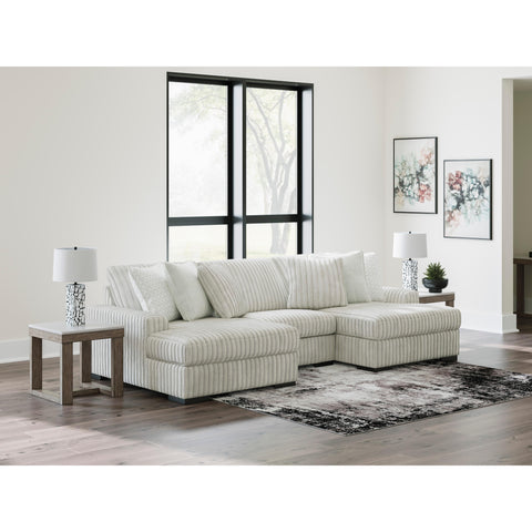  Signature Design by Ashley Stupendous 25903S4 3 pc Sectional with Double Chaise IMAGE 2